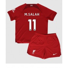 Liverpool Mohamed Salah #11 Hjemmedraktsett Barn 2022-23 Kortermet (+ korte bukser)